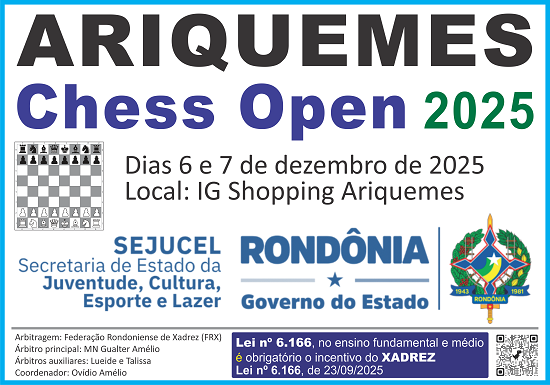 Banner - Ar - Ariquemes Chess Open - 2025 - Pág - FRX.png